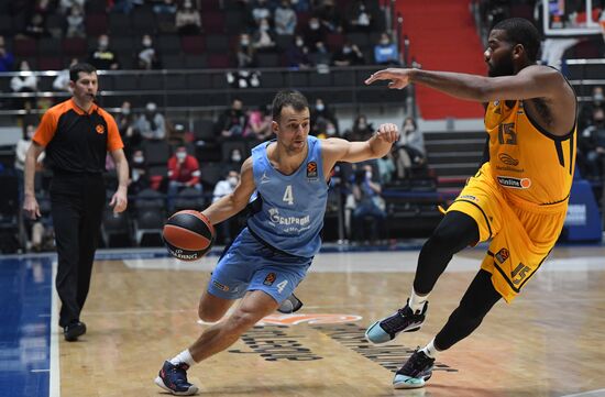 Баскетбол. Евролига. Матч "Зенит" - "Химки"