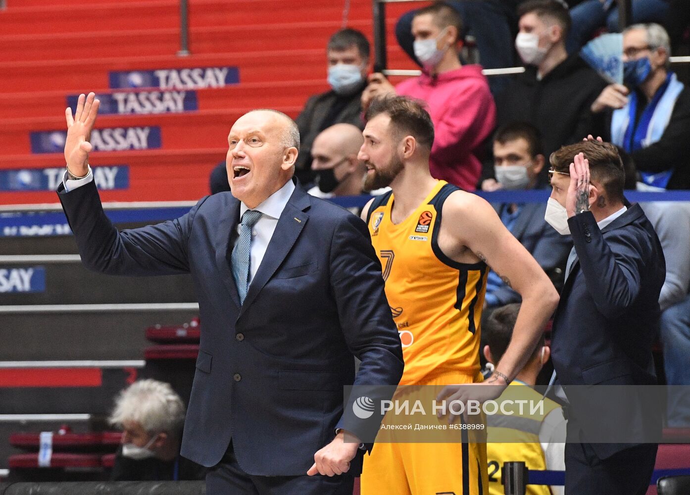 Баскетбол. Евролига. Матч "Зенит" - "Химки"