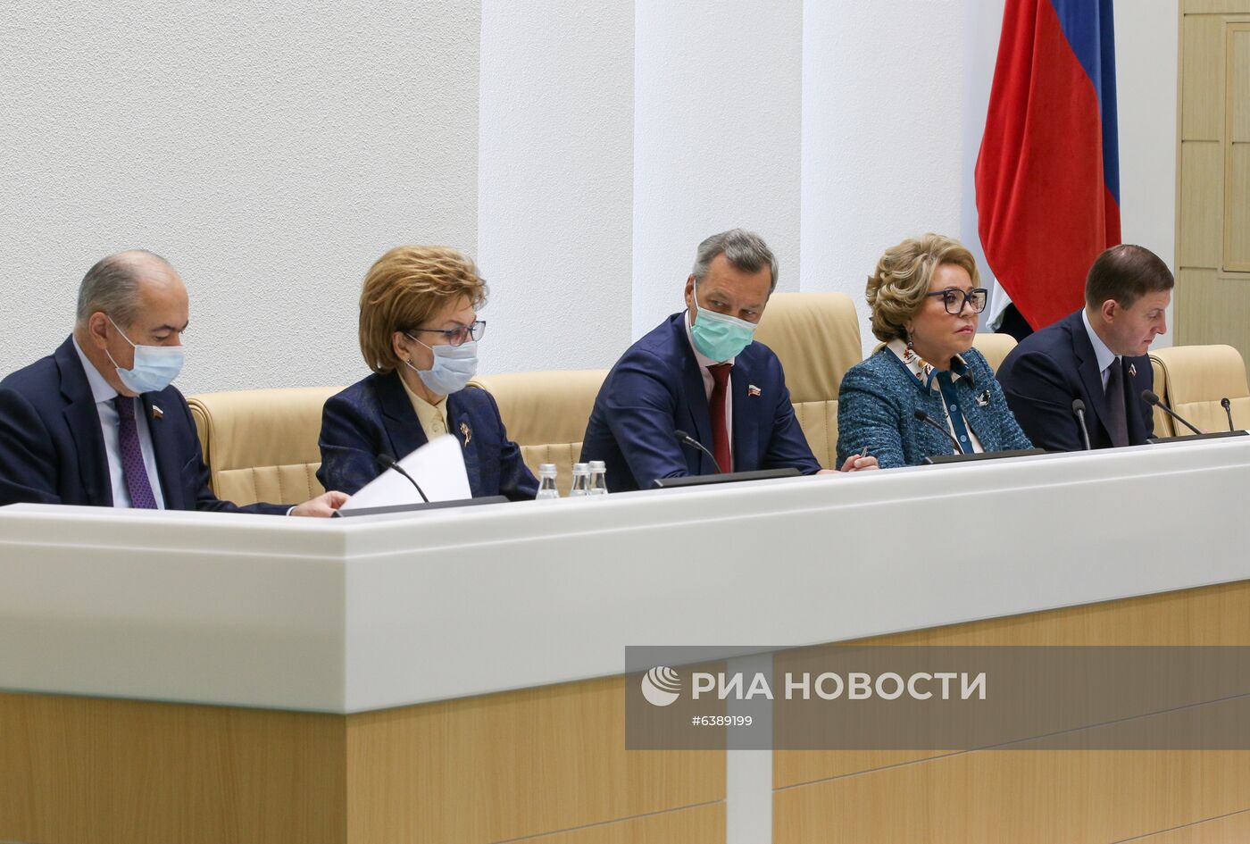 Заседание Совета Федерации РФ 