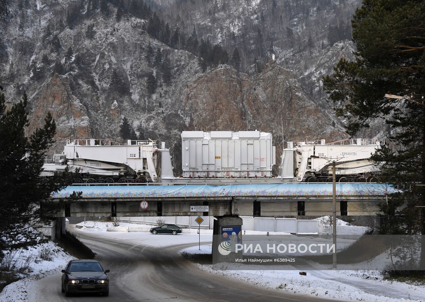 Доставка трансформаторов для Красноярской ГЭС из Екатеринбурга в Дивногорск