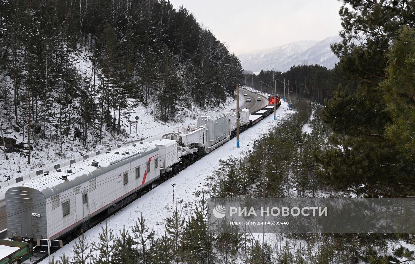 Доставка трансформаторов для Красноярской ГЭС из Екатеринбурга в Дивногорск