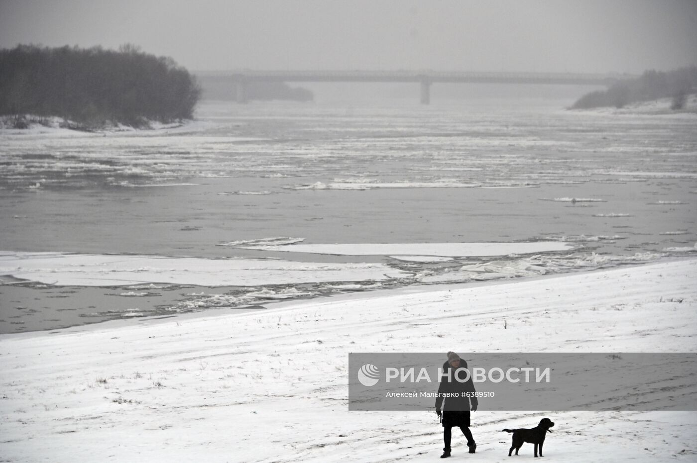 Морозы в Омске