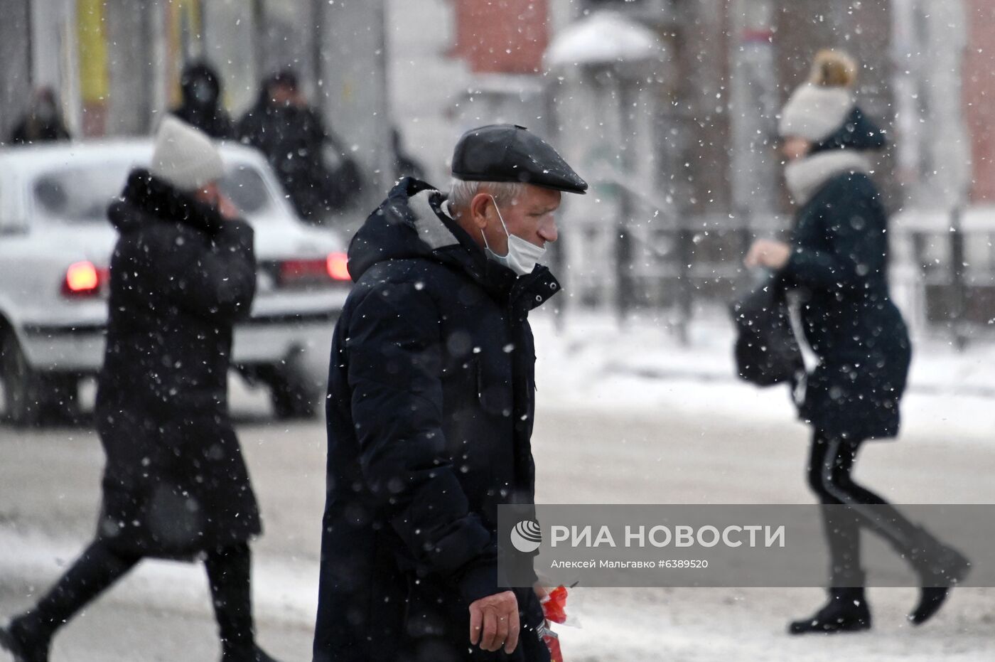 Морозы в Омске