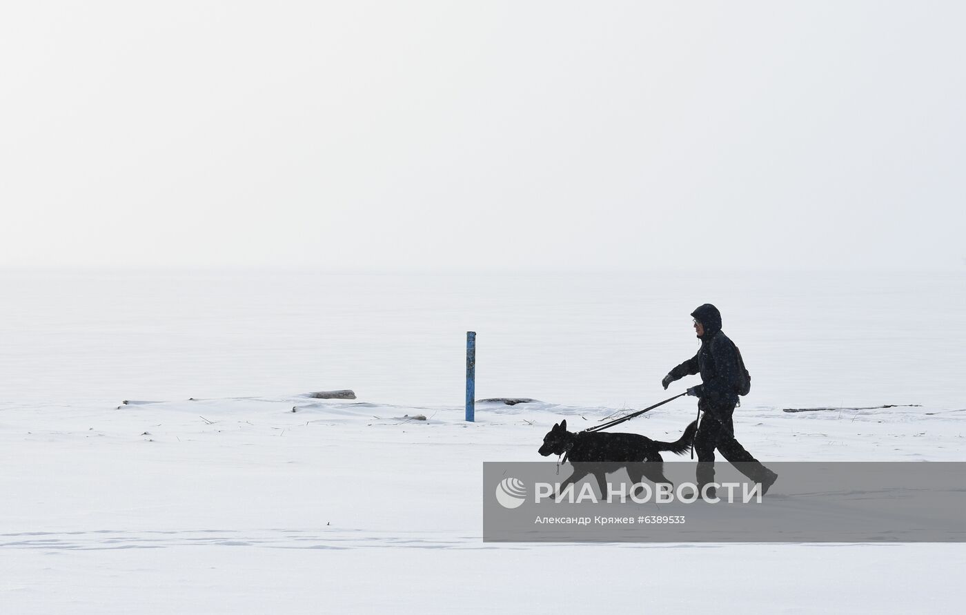 Снег в Новосибирске