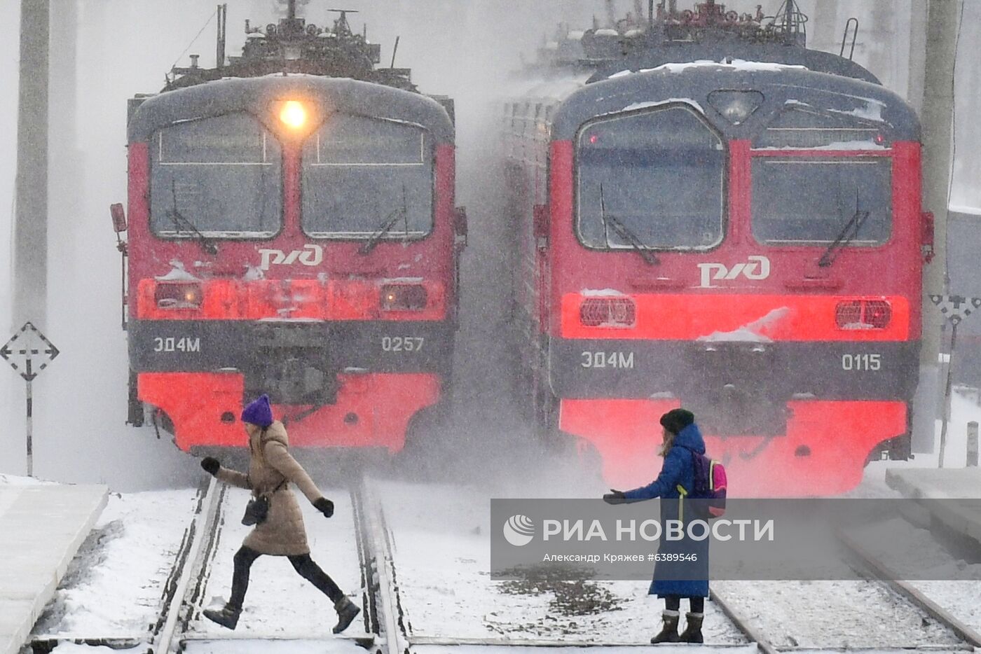 Снег в Новосибирске