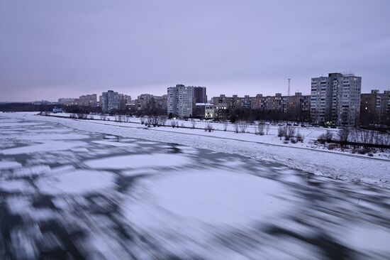 Морозы в Омске