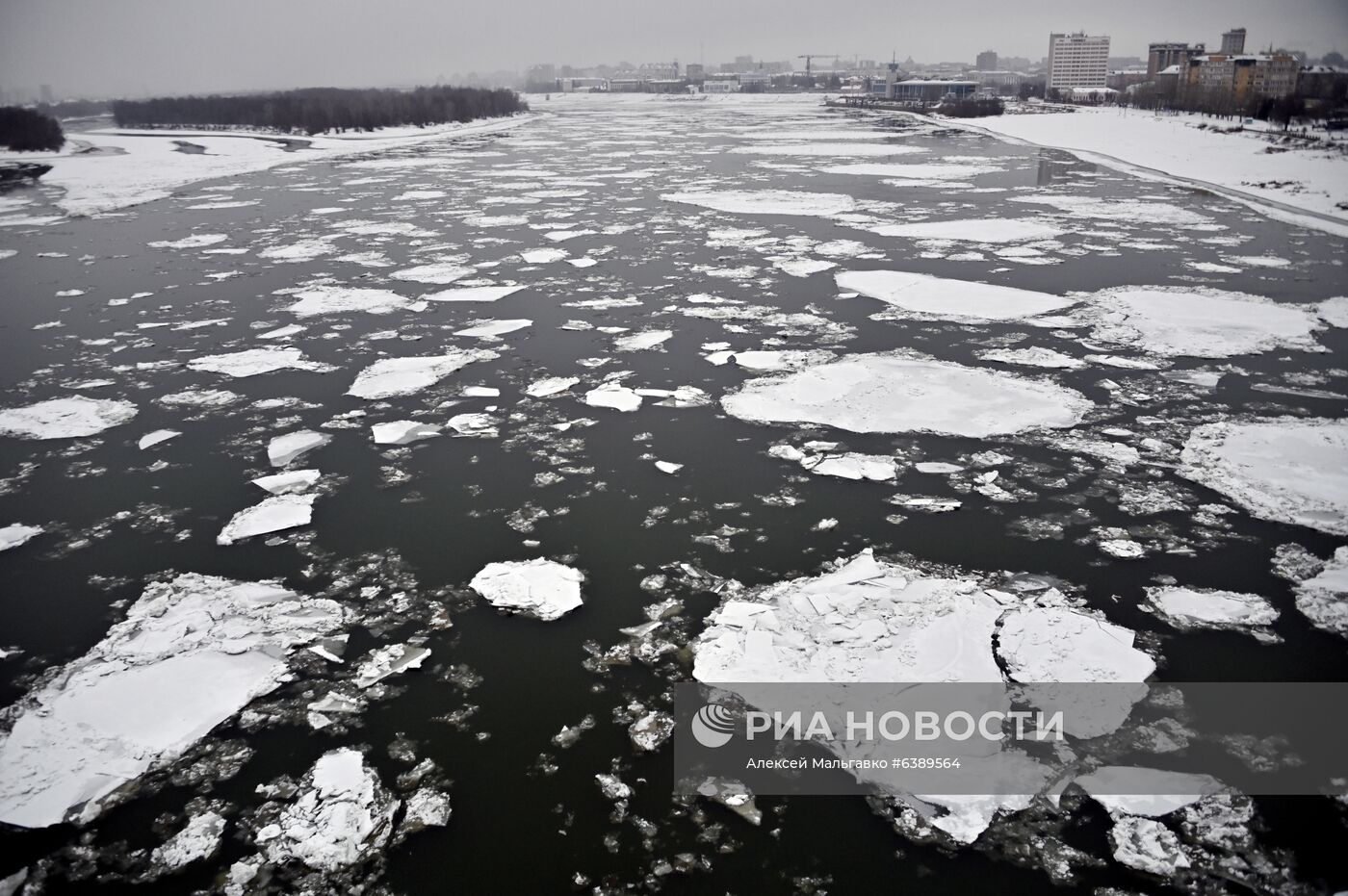 Морозы в Омске