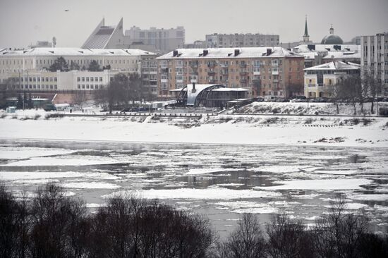 Морозы в Омске