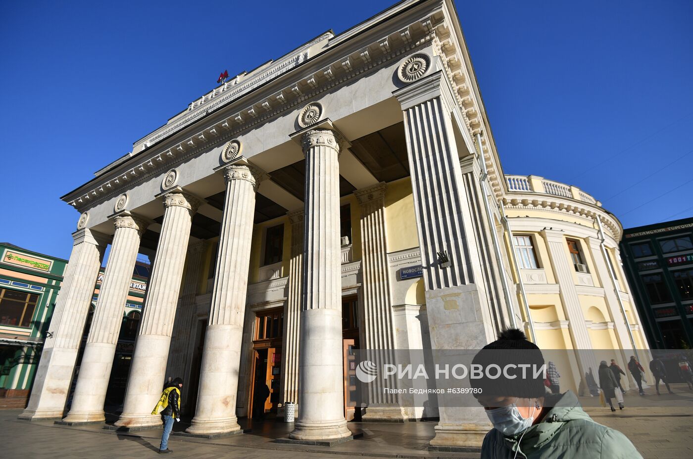 Вестибюль станции "Новослободская" Кольцевой линии метро закроют на год