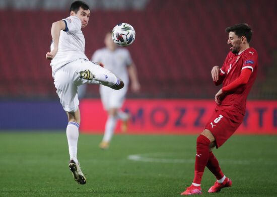 Футбол. Лига наций. Матч Сербия – Россия