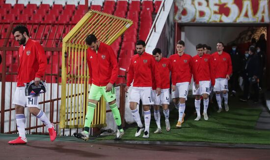 Футбол. Лига наций. Матч Сербия – Россия