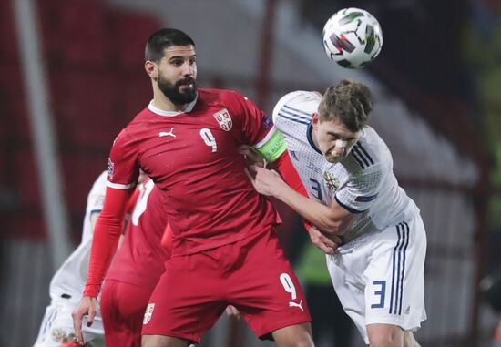 Футбол. Лига наций. Матч Сербия – Россия