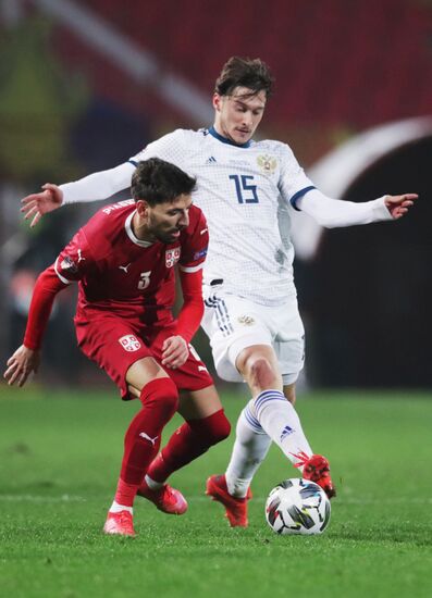 Футбол. Лига наций. Матч Сербия – Россия