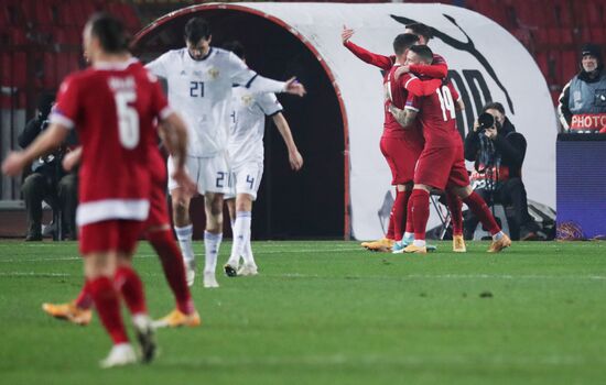 Футбол. Лига наций. Матч Сербия – Россия