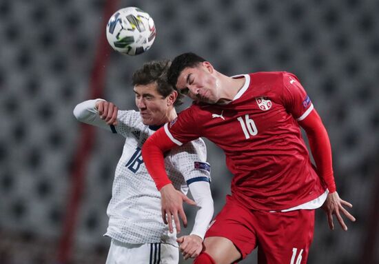 Футбол. Лига наций. Матч Сербия – Россия