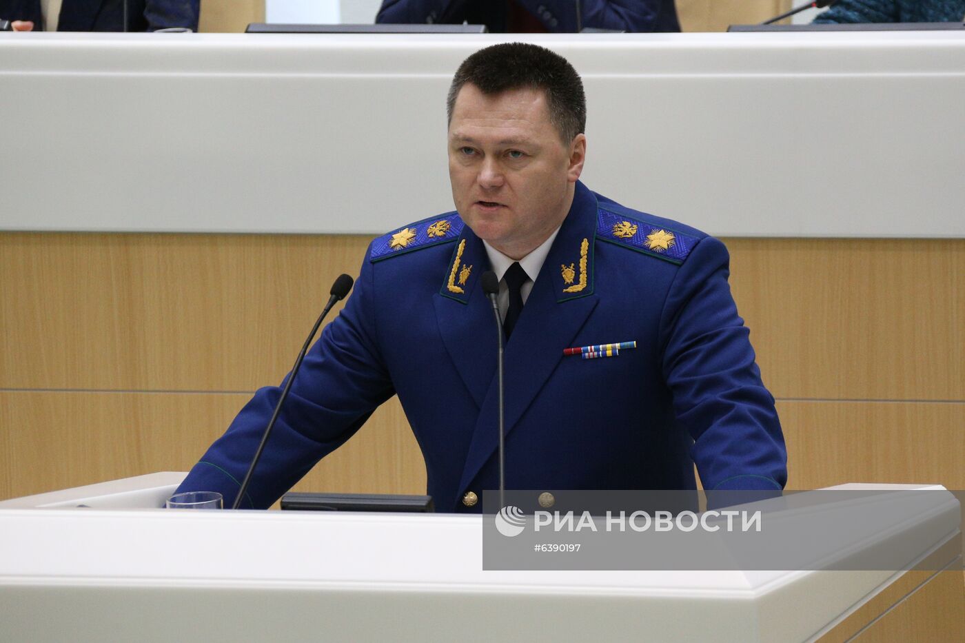 Заседание Совета Федерации РФ