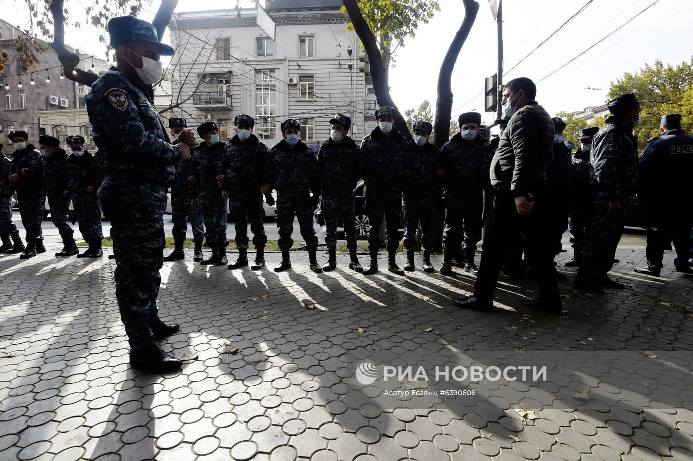 Акция протеста оппозиции в Ереване