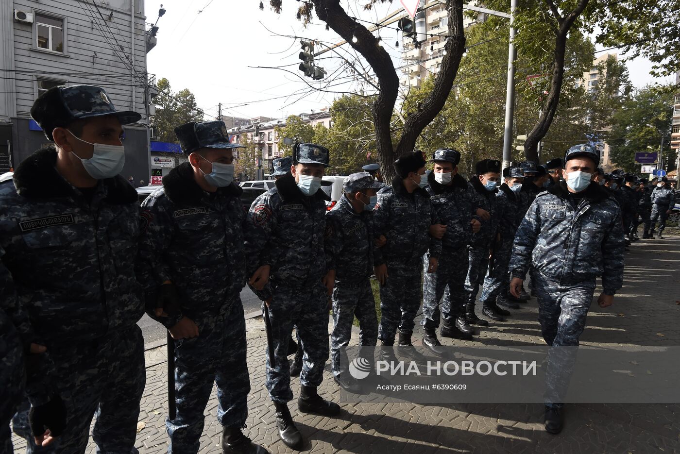 Акция протеста оппозиции в Ереване