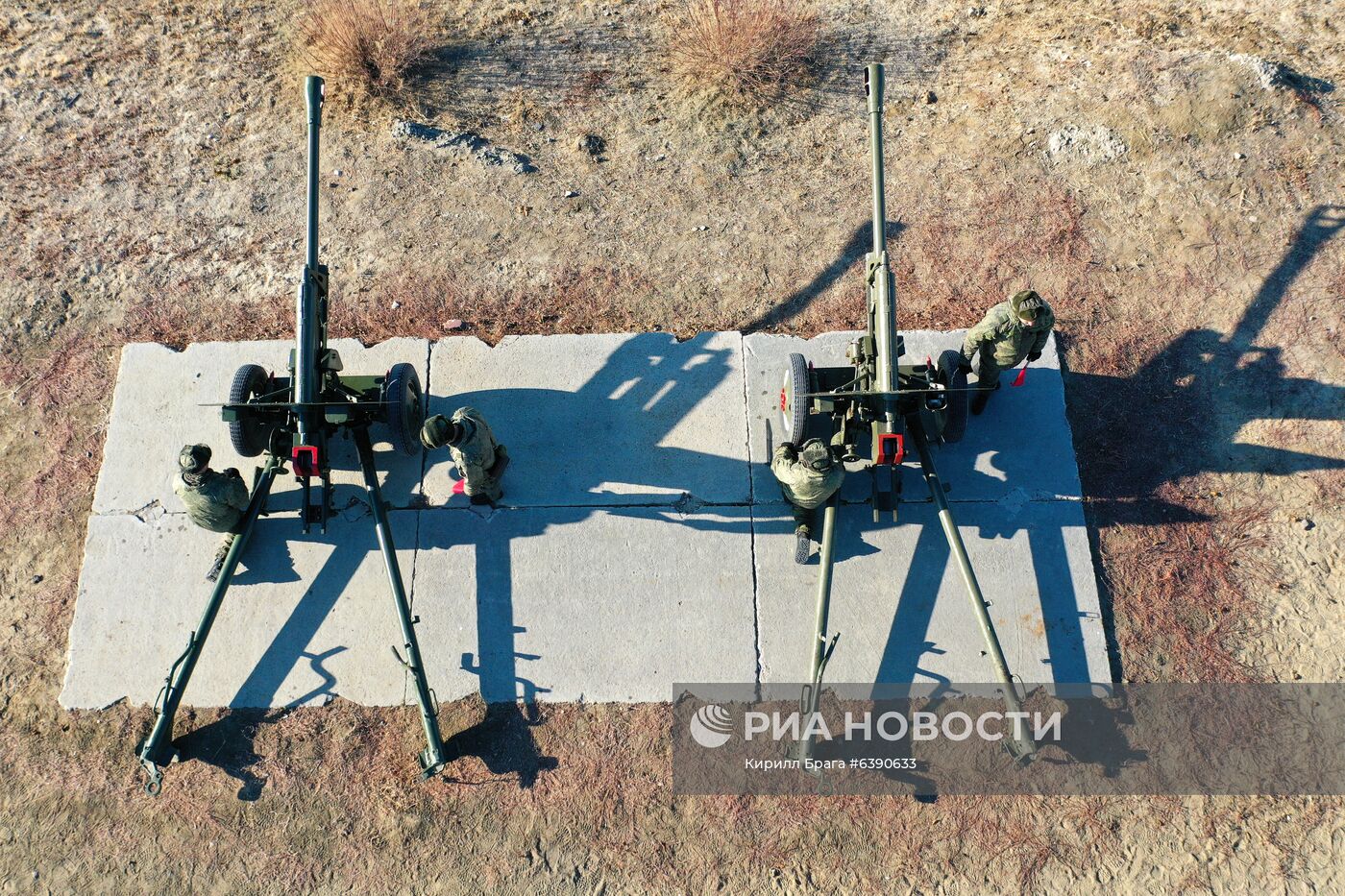 "Выстрел памяти" на Мамаевом кургане в Волгограде