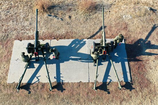 "Выстрел памяти" на Мамаевом кургане в Волгограде