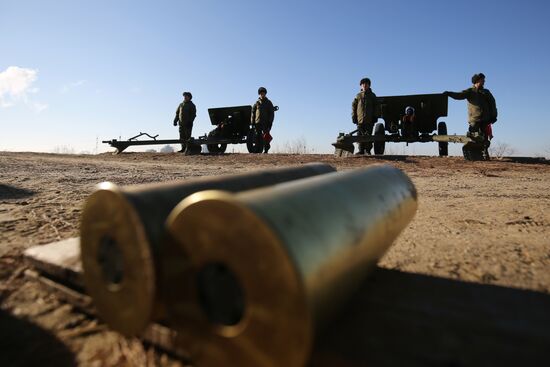 "Выстрел памяти" на Мамаевом кургане в Волгограде