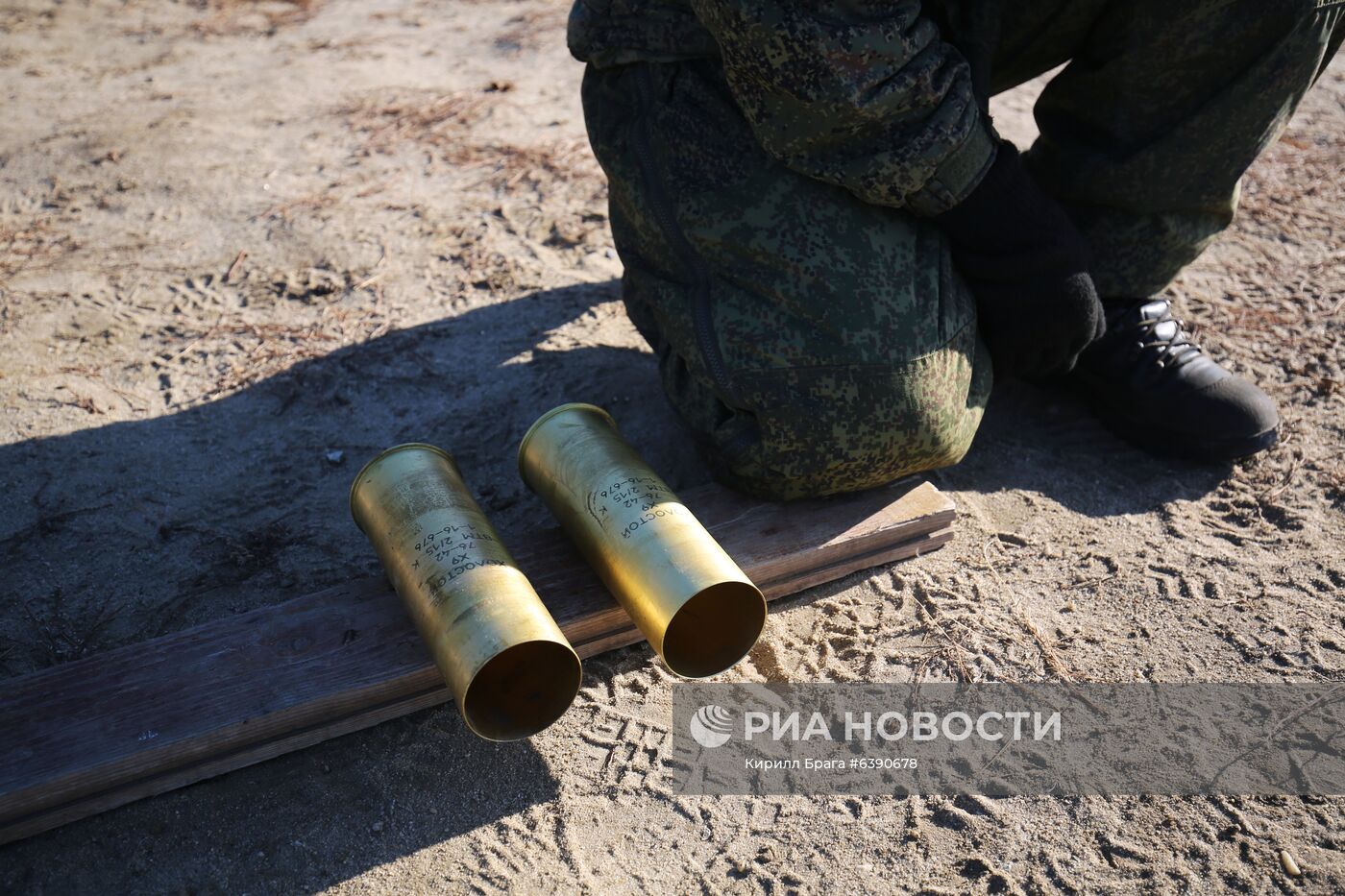 "Выстрел памяти" на Мамаевом кургане в Волгограде