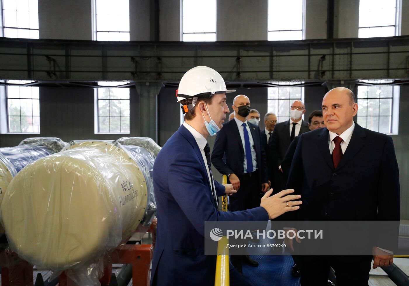 Рабочая поездка премьер-министра РФ М. Мишустина в Центральный федеральный округ