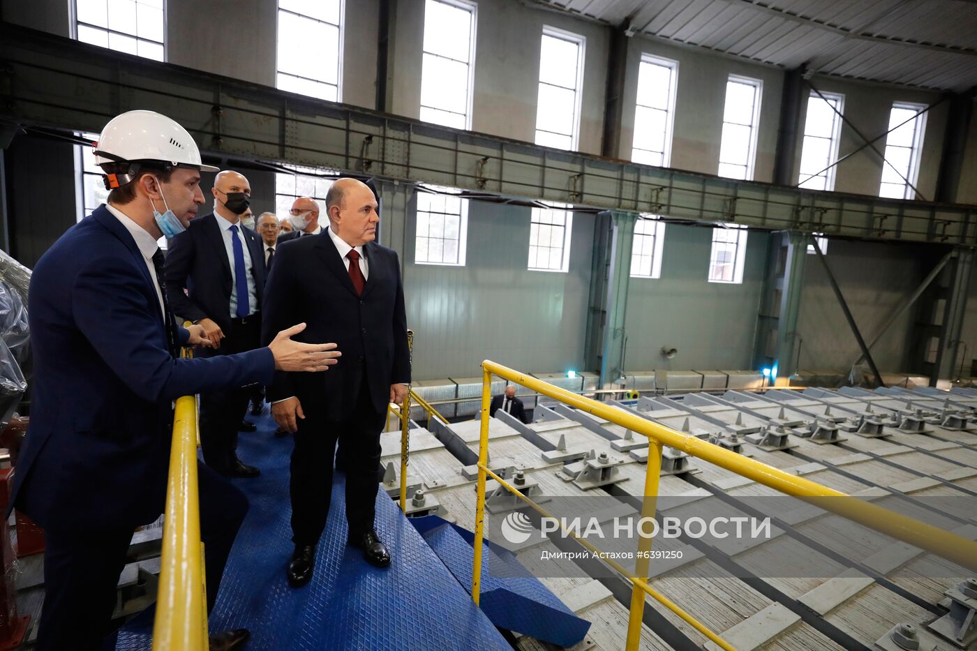 Рабочая поездка премьер-министра РФ М. Мишустина в Центральный федеральный округ