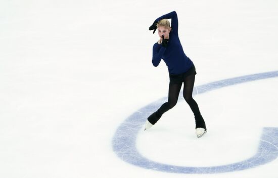 Фигурное катание. Этап Гран-при. Женщины. Короткая программа