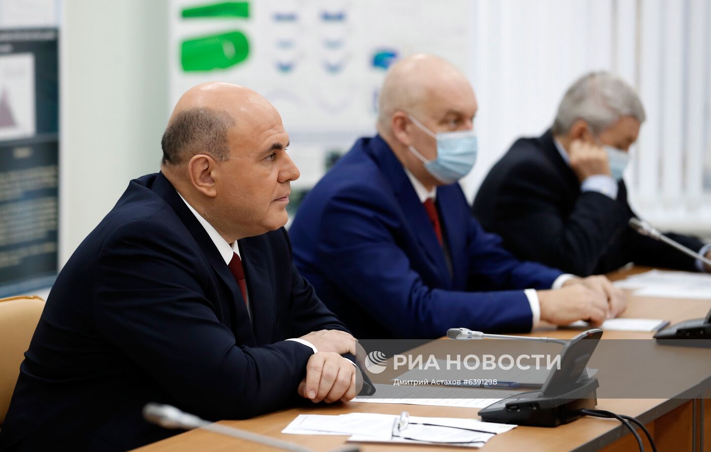 Рабочая поездка премьер-министра РФ М. Мишустина в Центральный федеральный округ