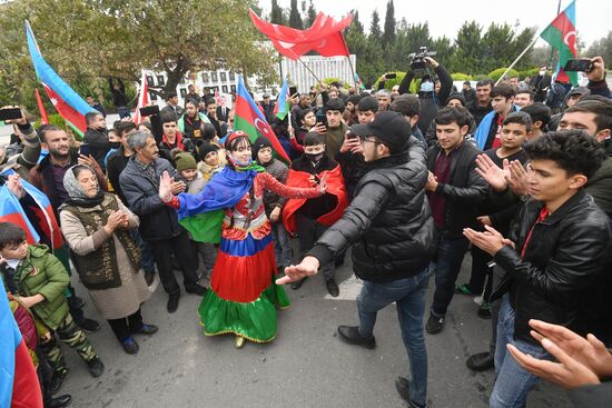 Агдамский район перешел под контроль Азербайджана