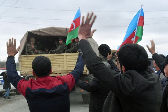 Агдамский район перешел под контроль Азербайджана