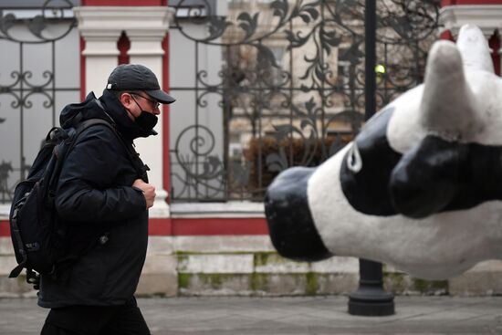 Масочный режим  в Москве 