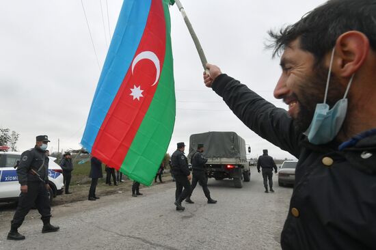 Агдамский район перешел под контроль Азербайджана