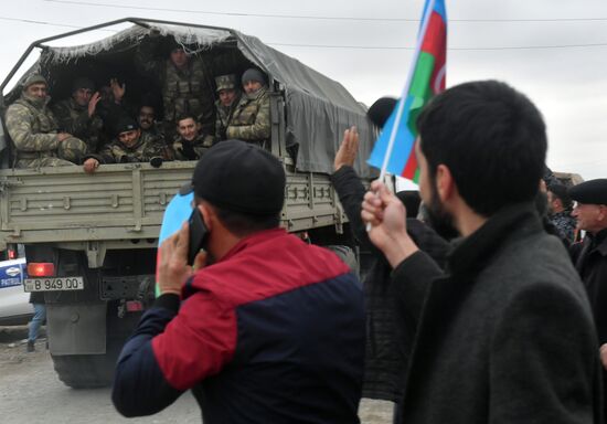 Агдамский район перешел под контроль Азербайджана