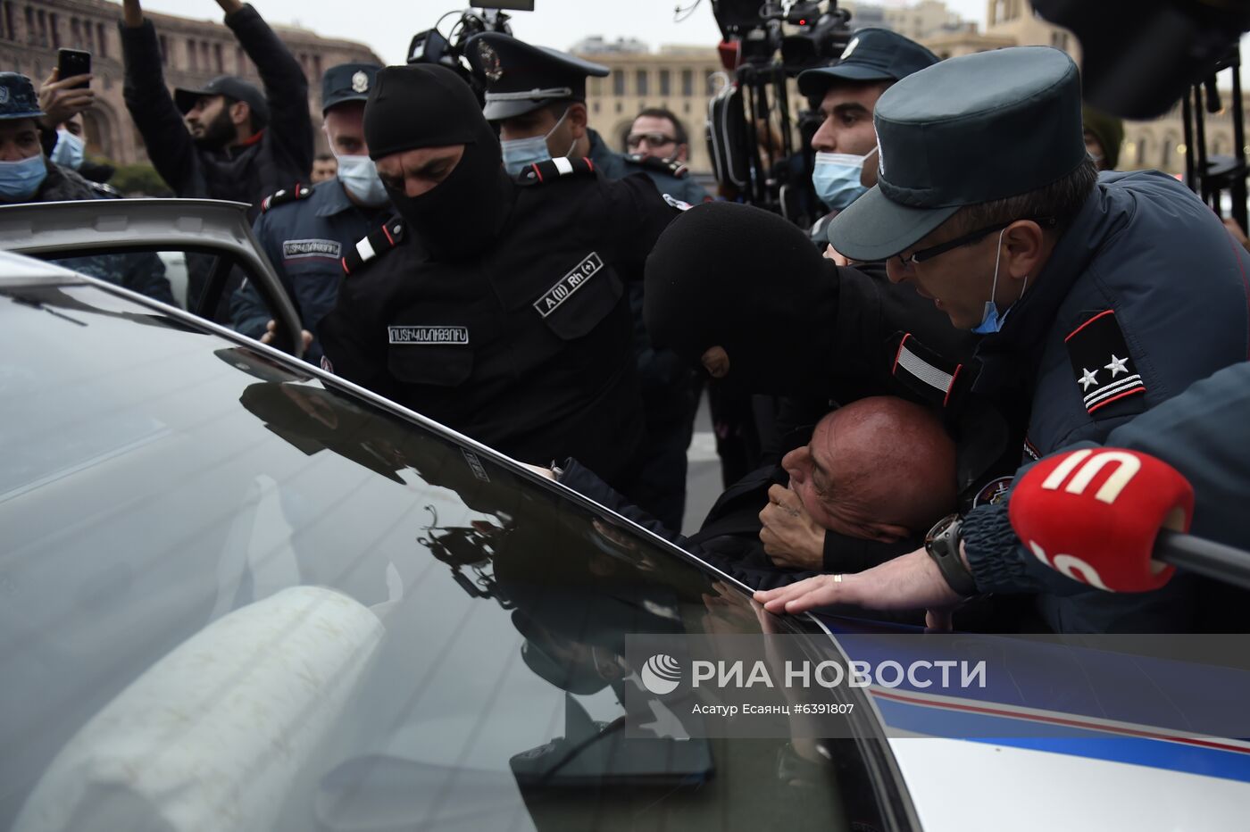 Митинг оппозиции в Ереване