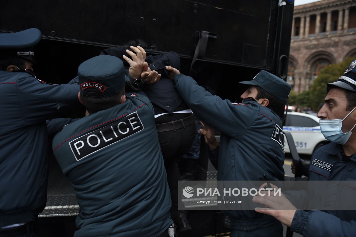 Митинг оппозиции в Ереване