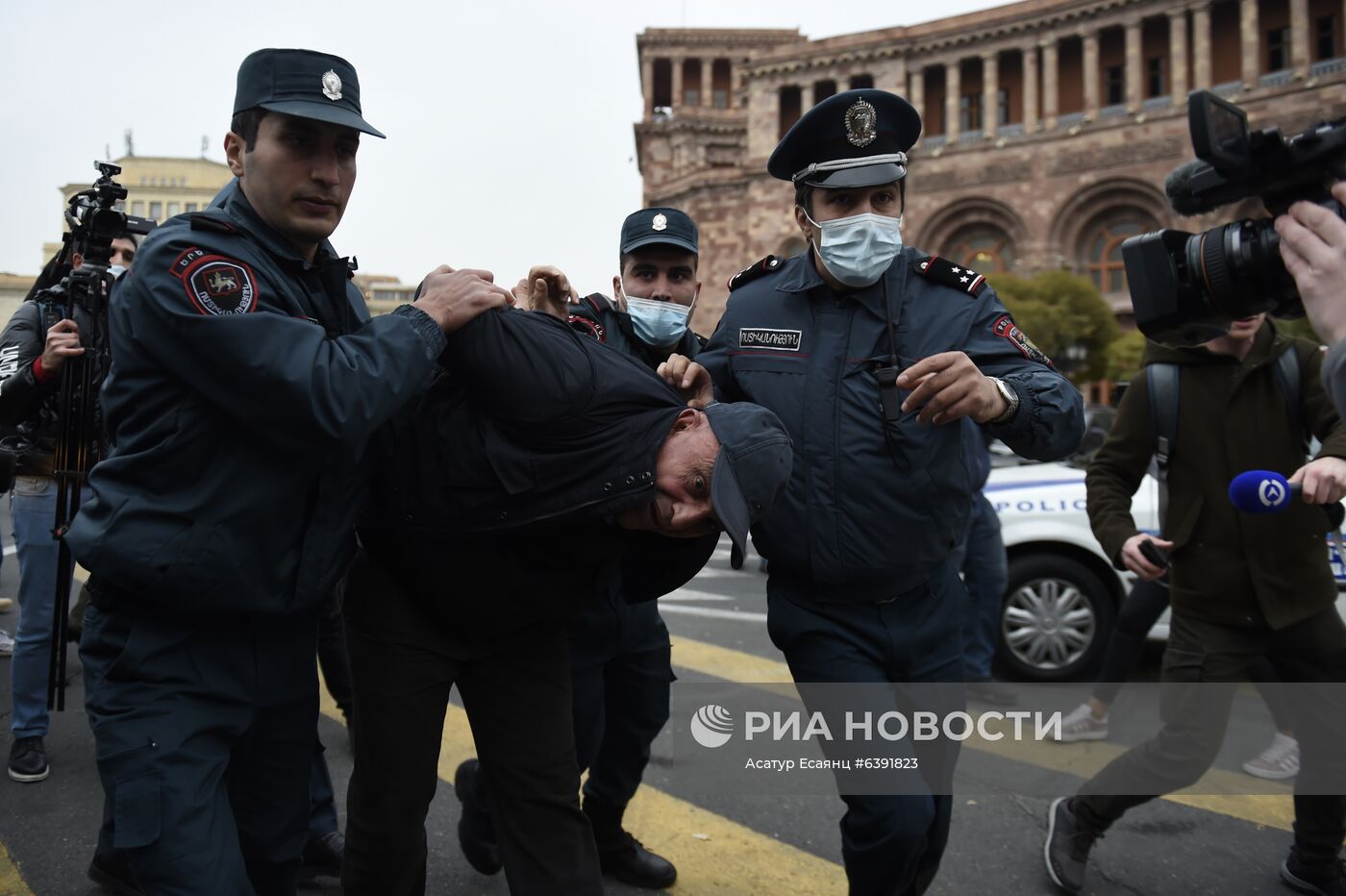 Митинг оппозиции в Ереване