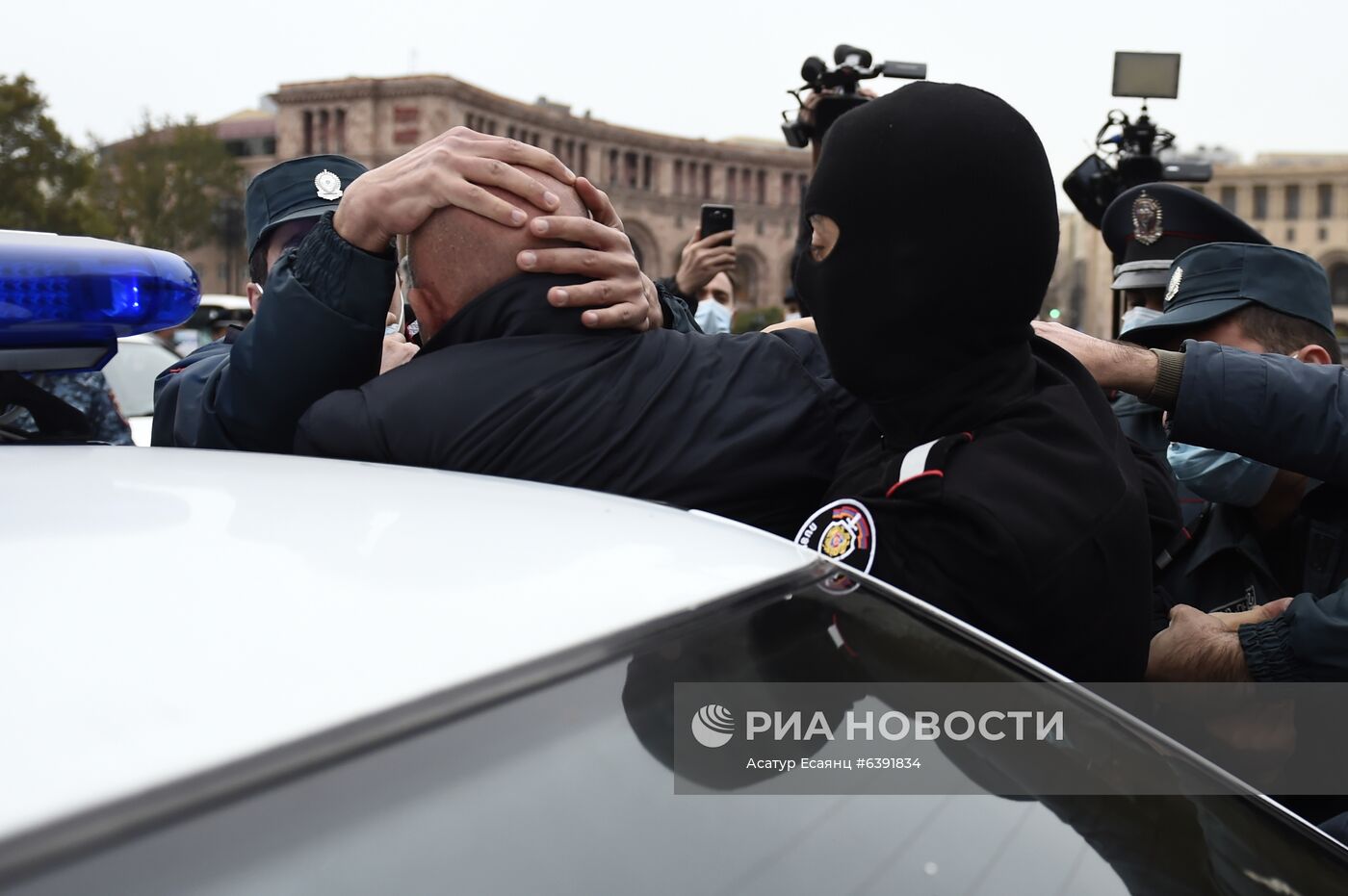 Митинг оппозиции в Ереване