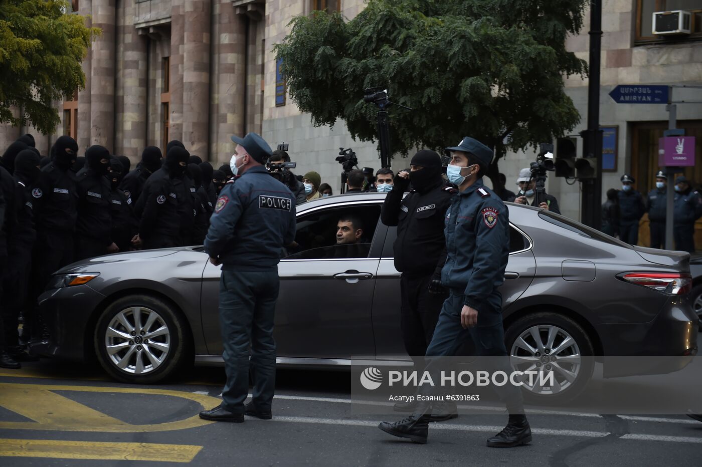 Митинг оппозиции в Ереване