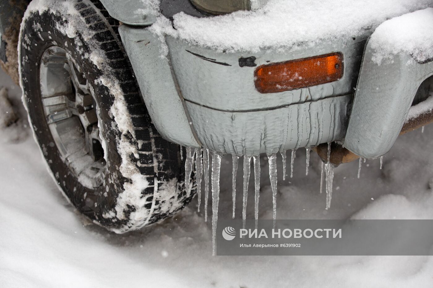 Последствия снежного циклона в Приморье 