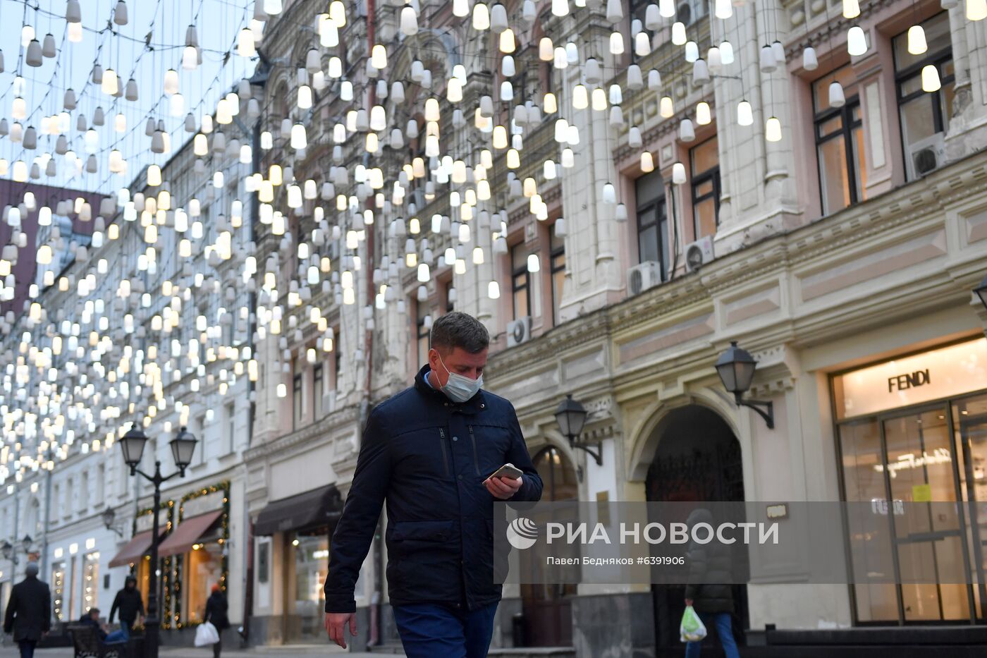 Масочный режим в Москве 