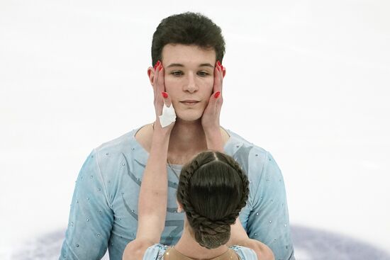 Фигурное катание. Этап Гран-при. Пары. Короткая программа