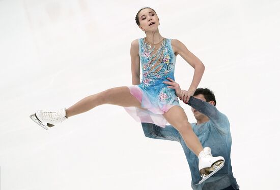Фигурное катание. Этап Гран-при. Пары. Короткая программа