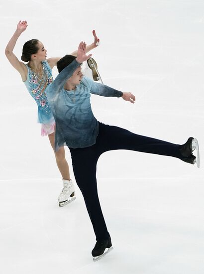 Фигурное катание. Этап Гран-при. Пары. Короткая программа