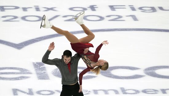 Фигурное катание. Этап Гран-при. Пары. Короткая программа