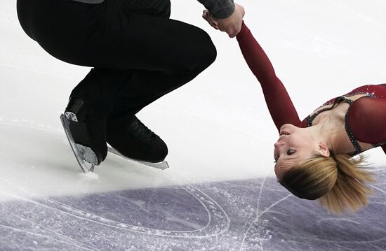 Фигурное катание. Этап Гран-при. Пары. Короткая программа