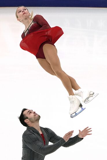 Фигурное катание. Этап Гран-при. Пары. Короткая программа