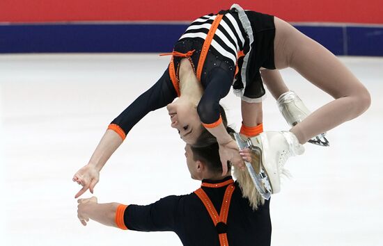 Фигурное катание. Этап Гран-при. Пары. Короткая программа