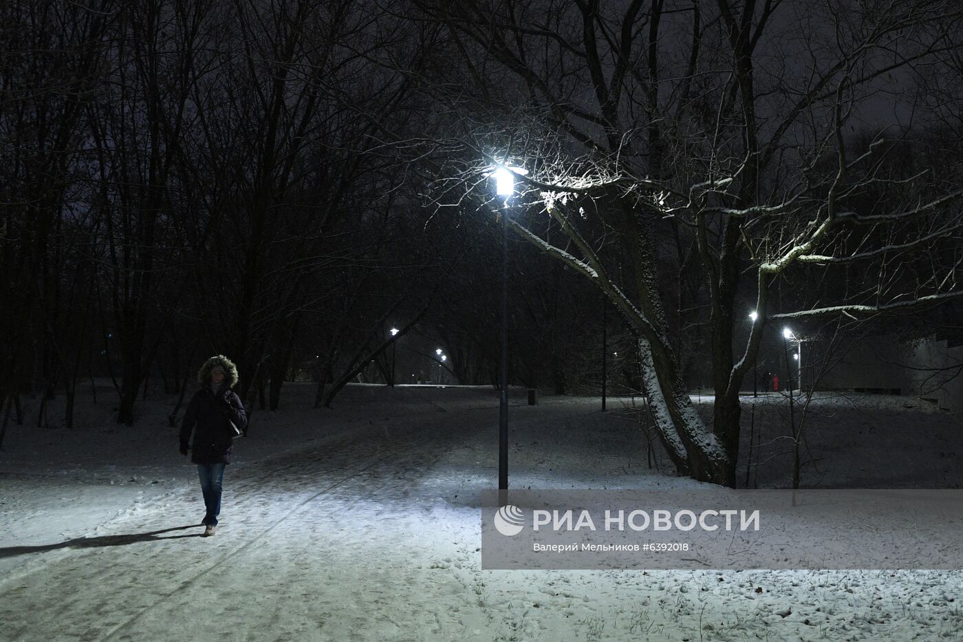 Снег в Москве